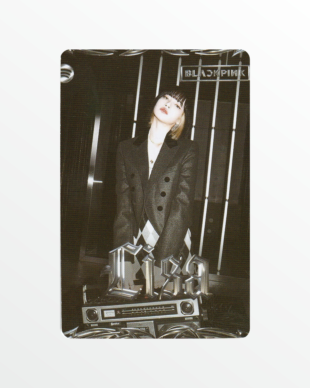 Картка BLACKPINK №12, The album, (5,5 × 8,5 см)