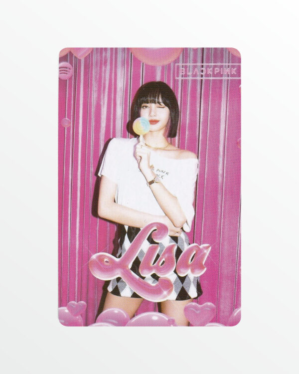 Картка BLACKPINK №15, The album, (5,5 × 8,5 см)