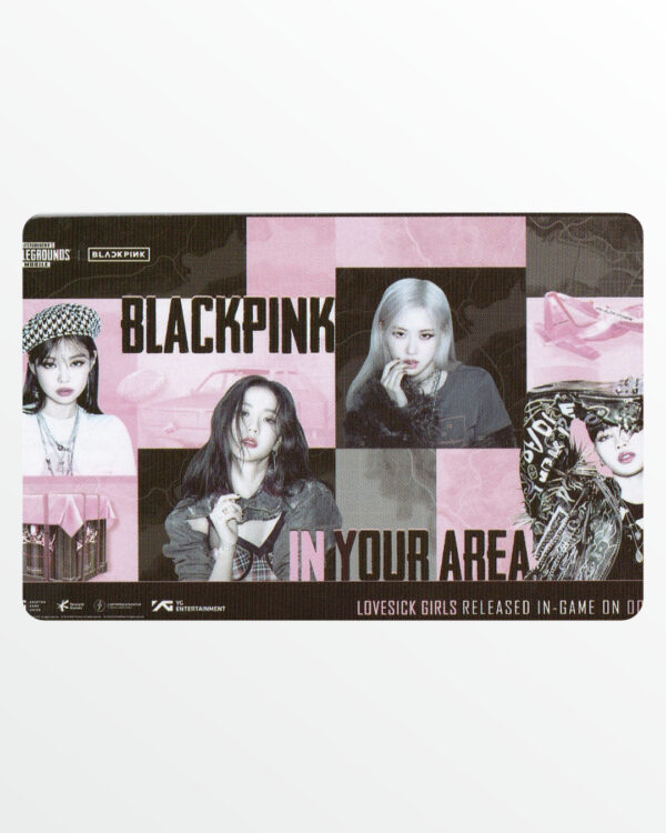 Картка BLACKPINK №25, The album, (5,5 × 8,5 см)