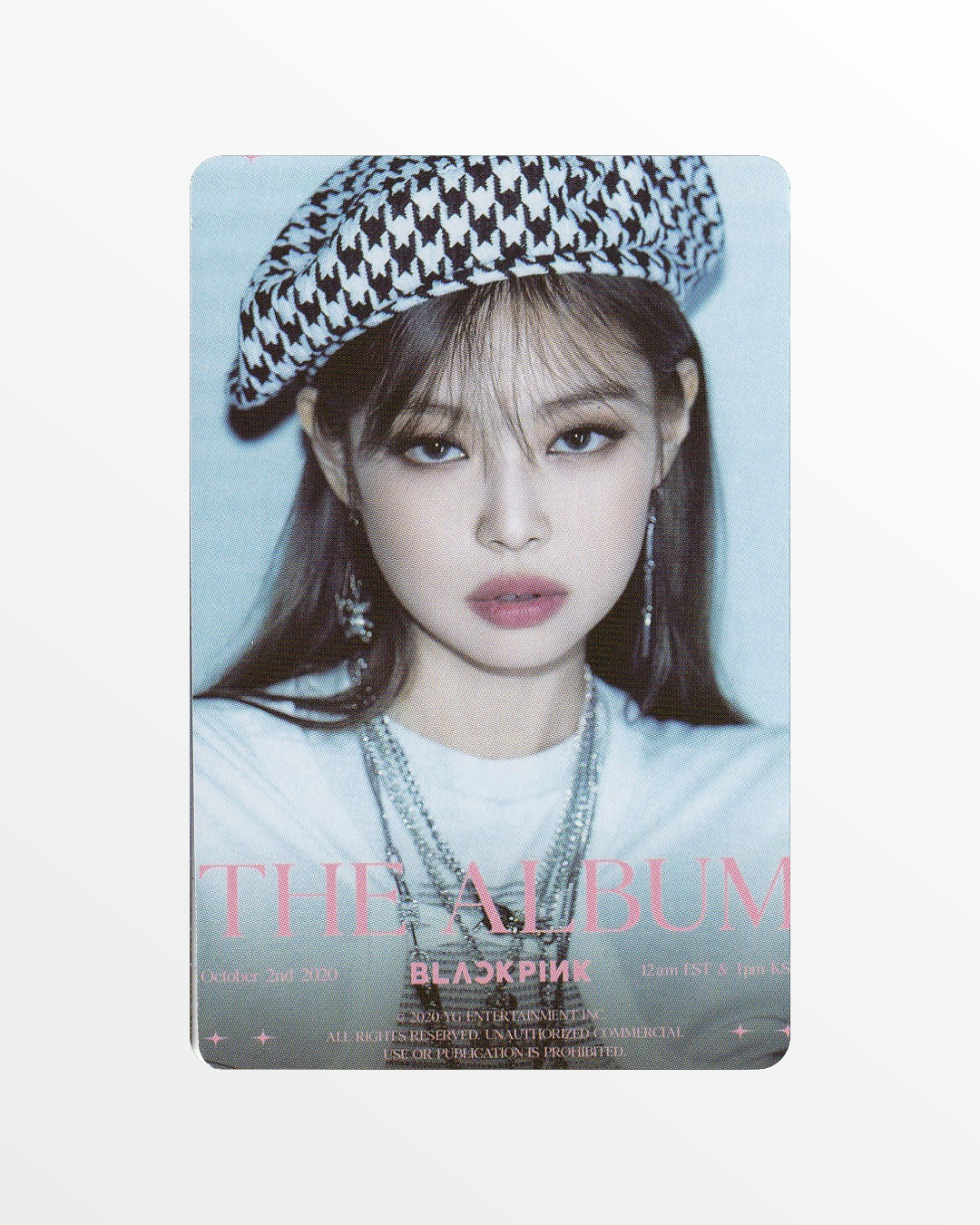 Картка BLACKPINK №28, The album, (5,5 × 8,5 см)