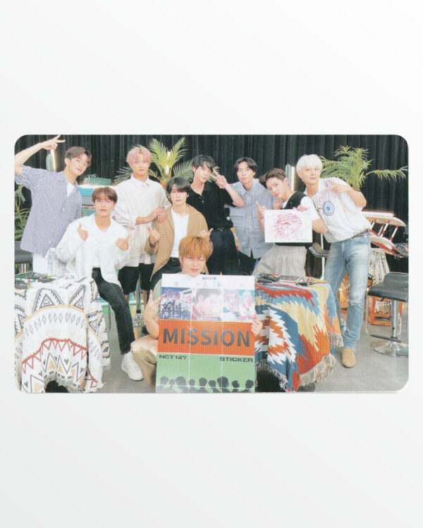 Картка NCT127 №40, Sticker, (5,5 × 8,5 см)