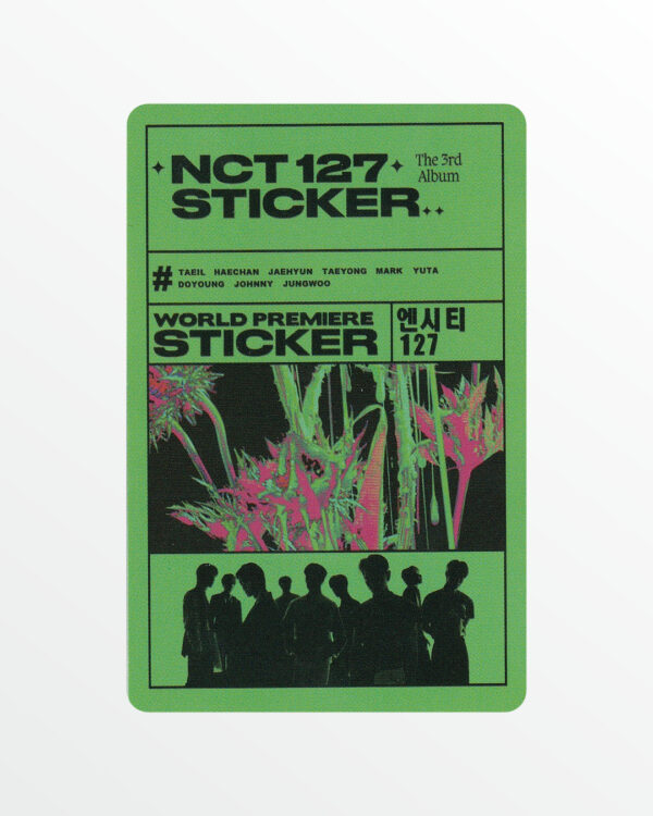 Картка NCT127 №42, Sticker, (5,5 × 8,5 см) - Зображення 2
