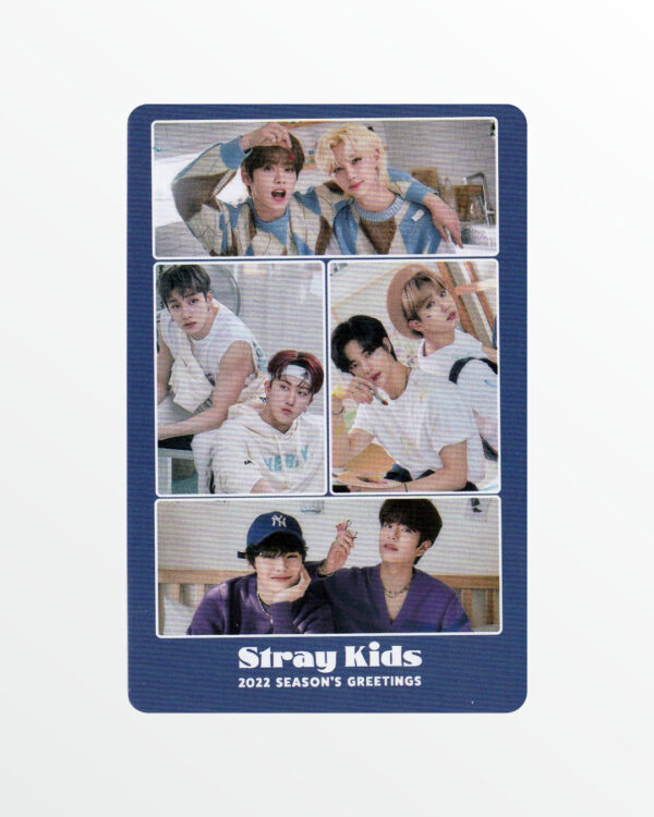 Картка Stray Kids №28, Season’s Greetings 2022, (5,5 × 8,5 см) - Зображення 2