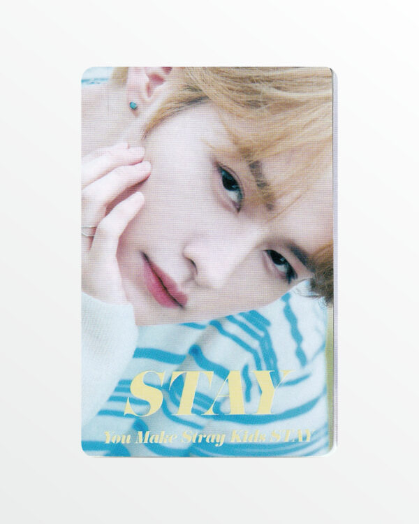 Картка Stray Kids №1, Christmas Evel, (5,5 × 8,5 см)