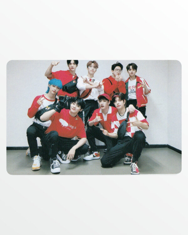 Картка Stray Kids №15, Christmas Evel, (5,5 × 8,5 см)