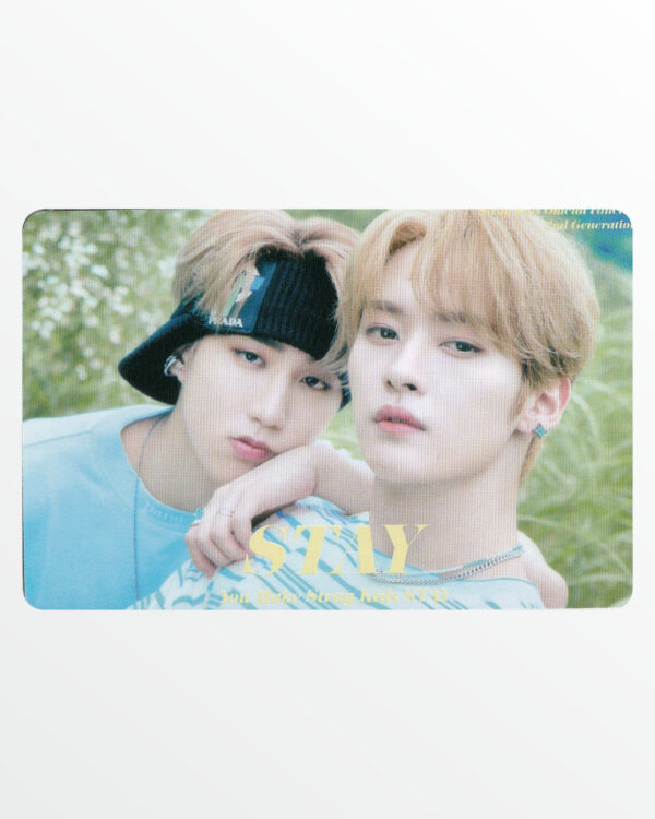Картка Stray Kids №17, Christmas Evel, (5,5 × 8,5 см)