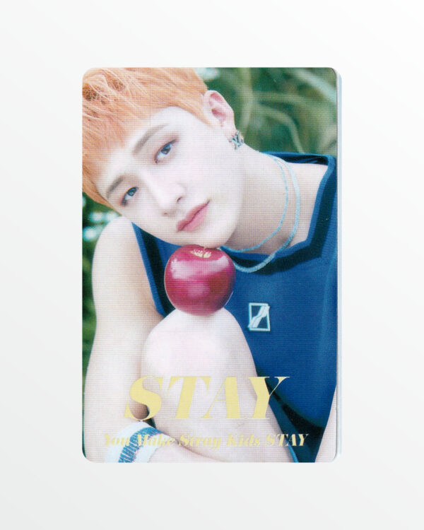 Картка Stray Kids №4, Christmas Evel, (5,5 × 8,5 см)
